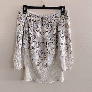 White House Black Market Of The Shoulder Blouse